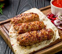 Люля-кебаб из ягнёнка