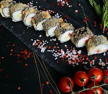 Ролл Цезарь с курицей