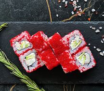 Ролл Калифорния снежный краб