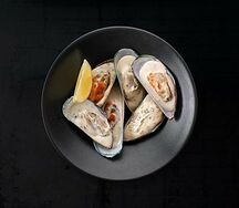 Мидии в сливочном соусе