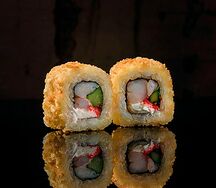 Кранч ролл с креветкой и сыром