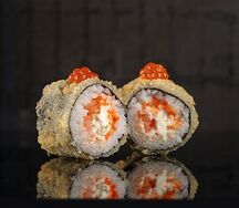 Кранч ролл с лососем и сыром