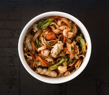 Лапша Удон с морепродуктами