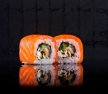 Ролл Филадельфия с лососем