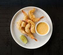 Креветки в воздушном кляре