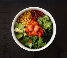 Поке с лососем