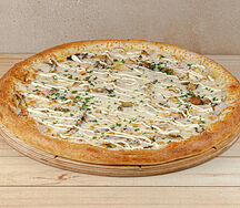 Пицца ветчина с грибами