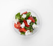 Томаты и брынза