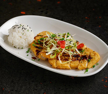 Курица Тонкацу с рисом