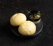 Булочка бао с маслом нори