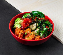 Поке с креветками