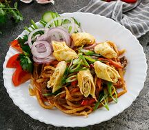 Лагман жареный