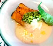 Запечённый палтус