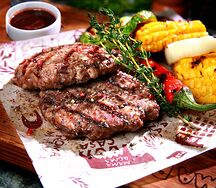 Бистекка из мраморной говядины