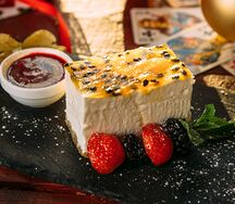 Чизкейк с маракуйей