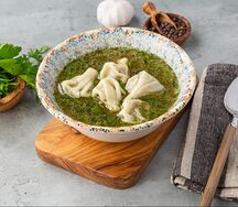 Суп с хинкалями