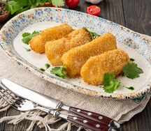 Треска в кляре с соусом гебжалия