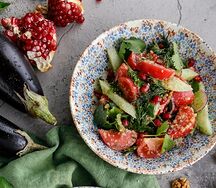 Салат овощной по-грузински