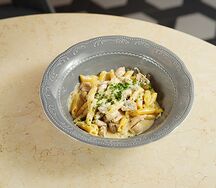 Пенне с куриным филе