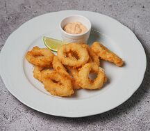 Филе кальмара в хрустящей панировке