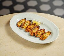 Запеченные острые мидии