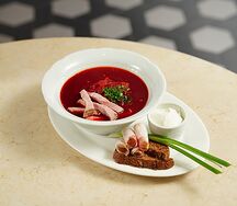 Борщ с говядиной