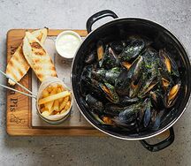 Мидии блю чиз