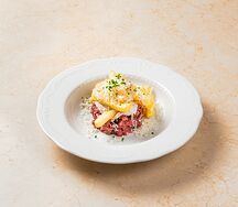 Тартар из говяжьей вырезки