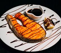 Стейк из лосося