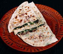 Кутабы с зеленью