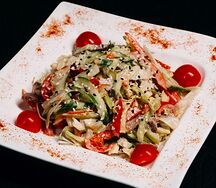 Салат с языком