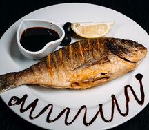 Дорадо жареная