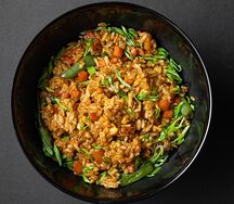 Тяхан с овощами