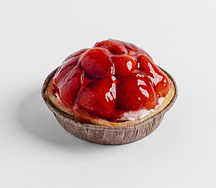 Тарталетка с клубникой