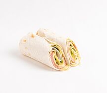 Сэндвич-ролл с ветчиной, сыром и соусом тар-тар