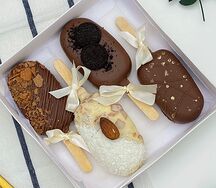 Чизкейки на палочке