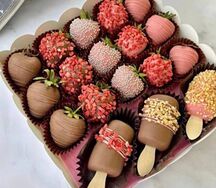 Клубника и бананы в шоколаде Sweet Dream