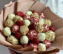 Букет клубники в шоколаде Red Queen M