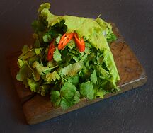 Свежие овощи