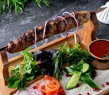 Люля-кебаб из говядины и свинины