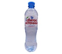 Вода негазированная Святой источник