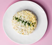 Салат оливье с курицей
