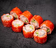 Ролл Калифорния с крабом