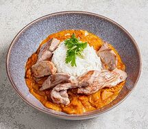 Красный карри со свининой