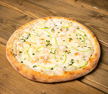 Пицца Креветки и цукини