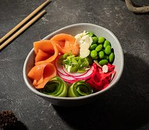 Поке с лососем