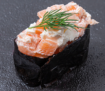 Гункан Крем-чиз лосось