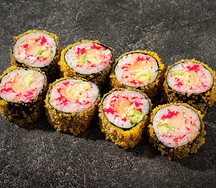 Ролл темпура с лососем