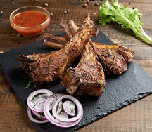 Шашлык из каре ягнёнка