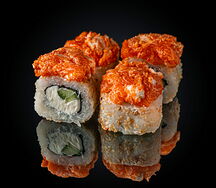 Ролл Филадельфия в кунжуте